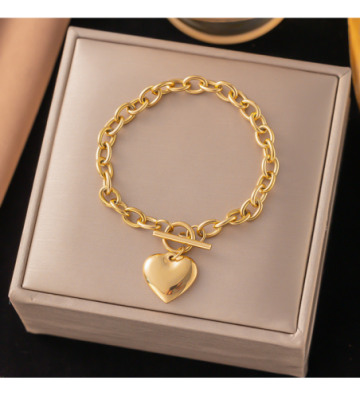 Pulseras brazaletes acero...