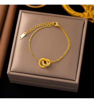 Pulseras brazaletes acero...