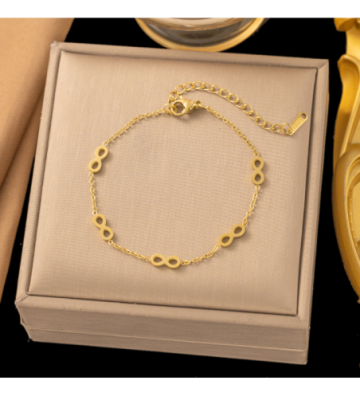 Pulseras brazaletes acero...