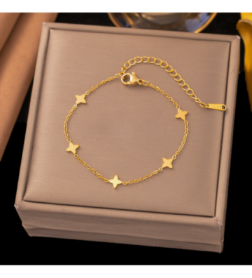 Pulseras brazaletes acero...