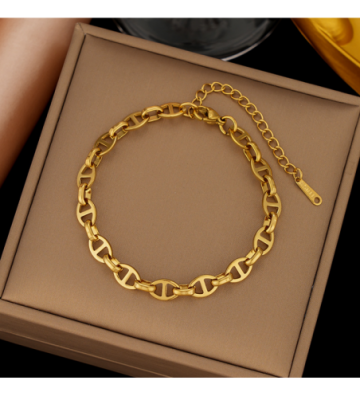 Pulseras brazaletes acero...