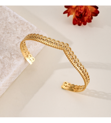 Pulseras brazaletes acero...