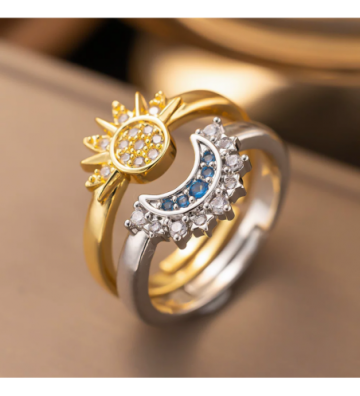 Anillos Sortijas acero...