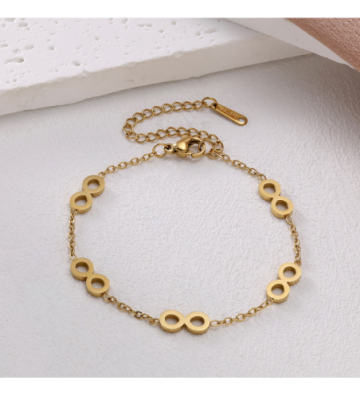 Pulseras brazaletes acero...