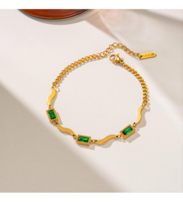 Pulseras brazaletes acero...