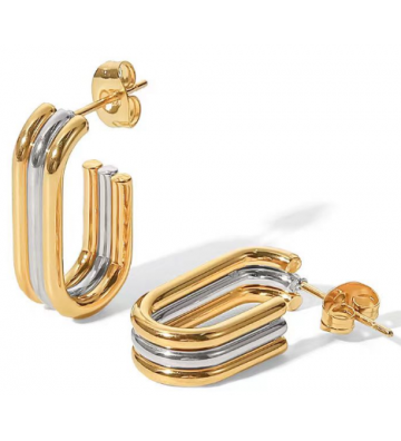 Pendientes acero Mixcolor...