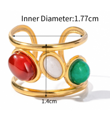 Anillos Sortijas acero...