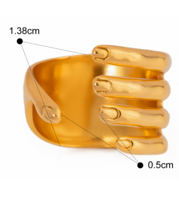Anillos Sortijas acero...