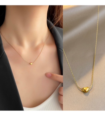 Collares acero Dorado...