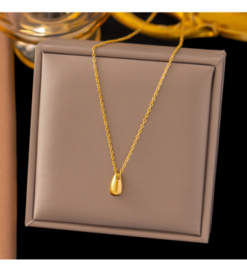 Collares acero Dorado...