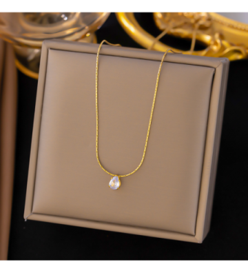 Collares acero Dorado...