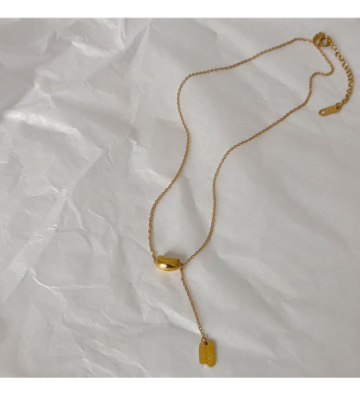 Collares acero Dorado...