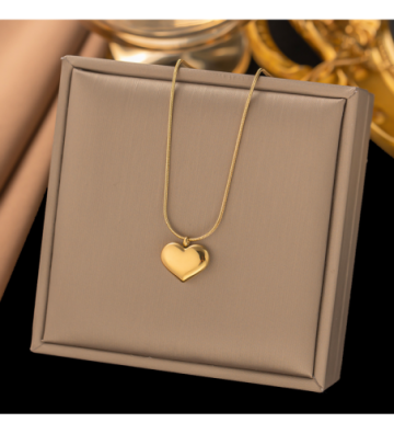 Collares acero Dorado...