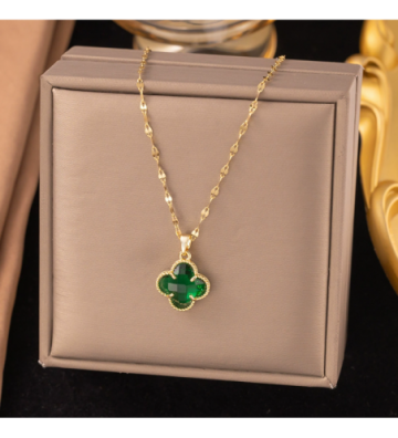 Collares acero Dorado...