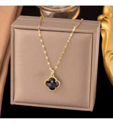 Collares acero Dorado...