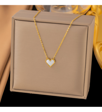 Collares acero Dorado...