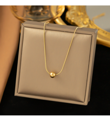 Collares acero Dorado...