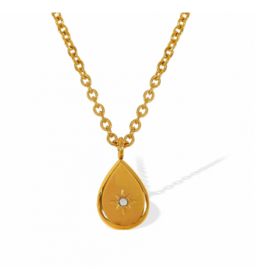 Collares acero Dorado...