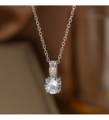 Collares acero Plateado...
