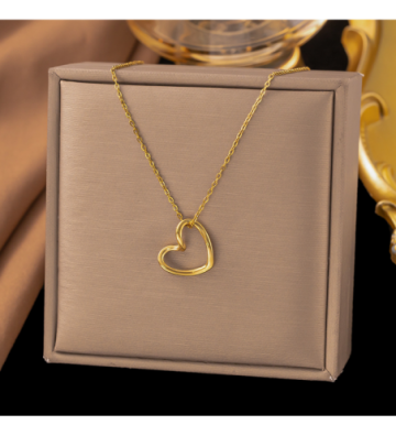 Collares acero Dorado...