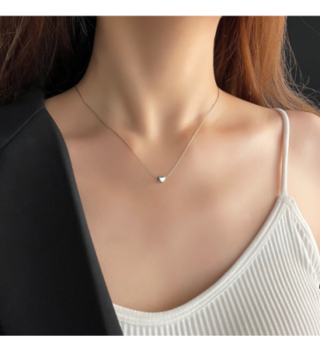 Collares acero Plateado...