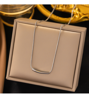 Collares acero Dorado...