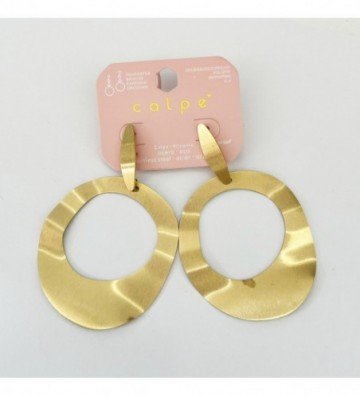 Pendientes acero Dorado