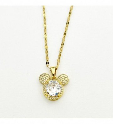 Collares acero Dorado...