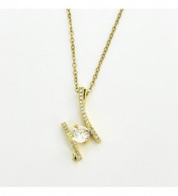 Collares acero Dorado...