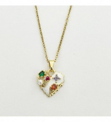 Collares acero Dorado...