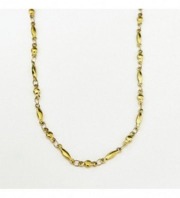 Collares acero Dorado...