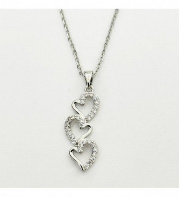 Collares acero Plateado...