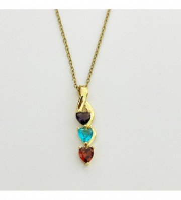 Collares acero Dorado...