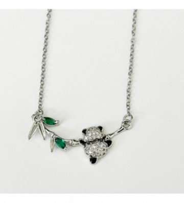 Collares acero Plateado...