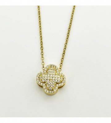 Collares acero Dorado...