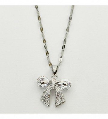 Collares acero Plateado...