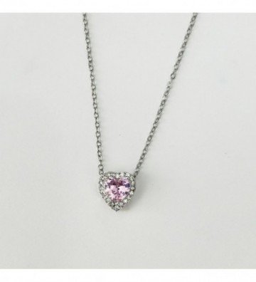 Collares acero Plateado...