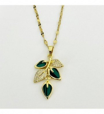 Collares acero Dorado...