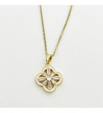 Collares acero Dorado...