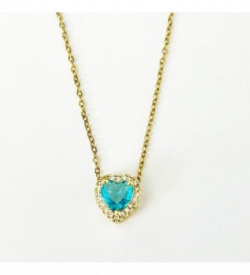 Collares acero Dorado...