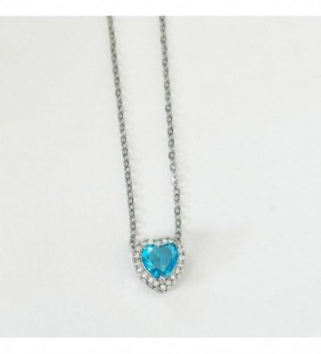 Collares acero Plateado...