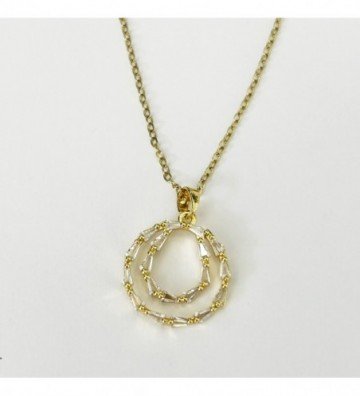 Collares acero Dorado...