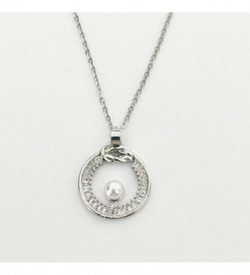 Collares acero Plateado...