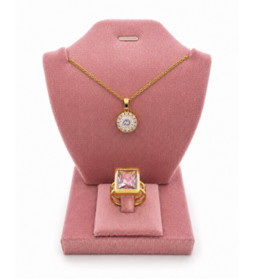 Expositor collar y anillo...
