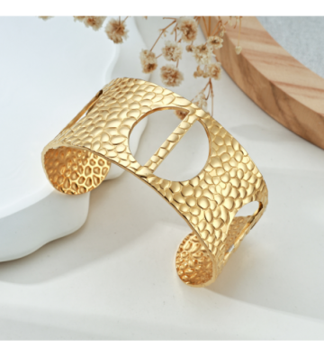 Pulseras brazaletes acero...