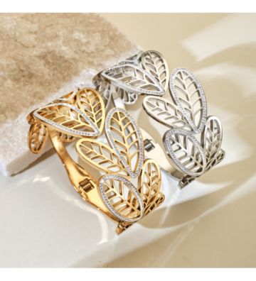 Pulseras brazaletes acero...