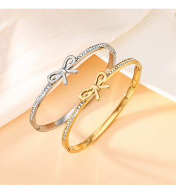 Pulseras brazaletes acero...