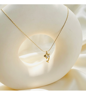 Collares acero Dorado...