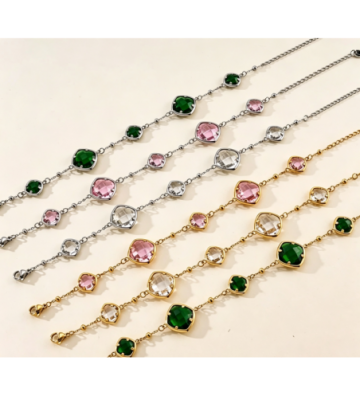 Pulseras brazaletes acero...