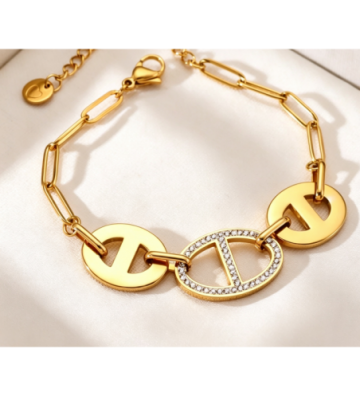 Pulseras brazaletes acero...